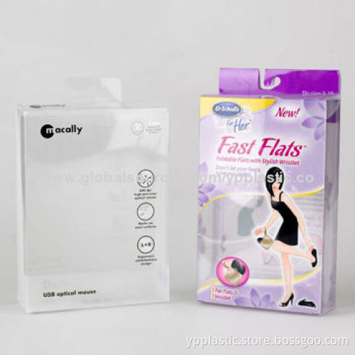 PVC Clear Plastic Box for Custom Made, Customized Sizes and Prints Available, 15 Years Manufacturer
